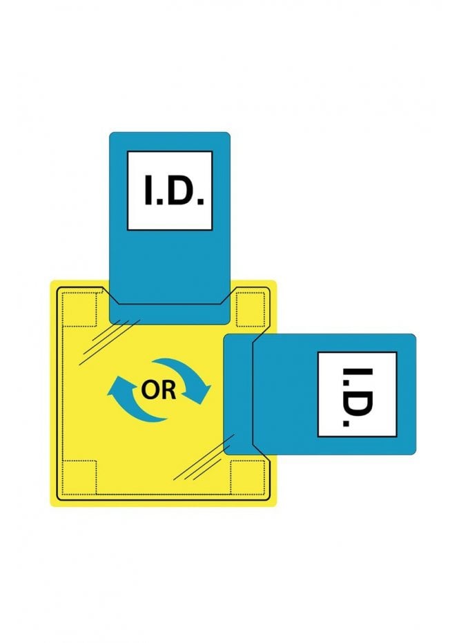 Portwest Portwest  Dual ID Holder - Sew-On ID20