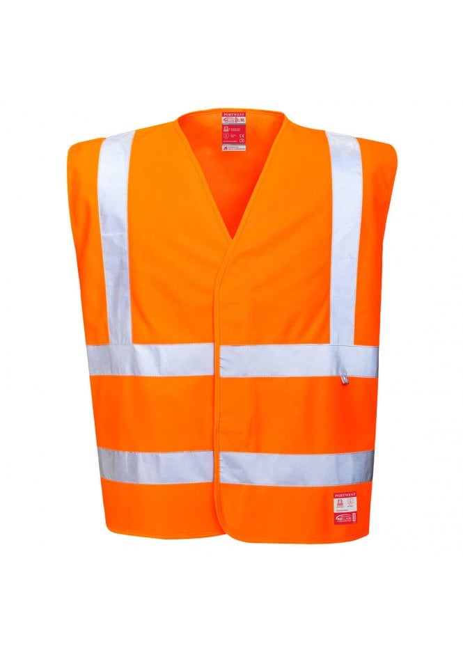 Portwest Portwest  Hi-Vis Anti Static Vest - Flame Resistant FR71